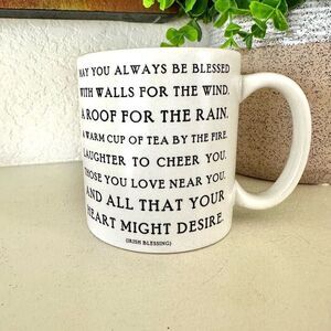 Quotable mugs Irish blessing mug